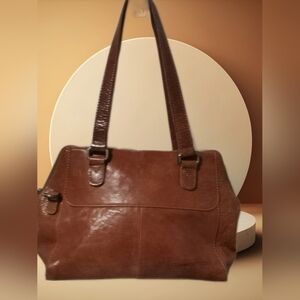 Spikes And Sparrow Leather Shoulder Bag